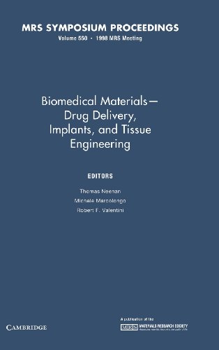 Biomedical Materials - Drug Delivery, Implants, and Tissue Engineering: Volume 550 (MRS Proceedings)