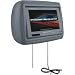 Electronics : Power Acoustik 8.8" Pre-Loaded Universal Headrest Monitor - Dark Gray