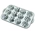 Kitchen & Housewares : Nordic Ware Platinum Series Holiday Mini Muffin Pan 14-in.