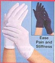ARTHRITIS FULL HAND GLOVES - PAIR (COLOR WHITE)