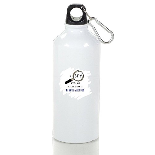 Gameser I SPY GAME Father Aluminum Outdoor Sports Bottle Perfect For Hiking