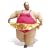 Inflatable Ballerina Fancy Dress Costume/Suit/Outfit