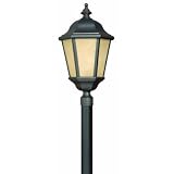 Hinkley Lighting 1687MR Large Post Mount - Museum Bronze Edgewater Outdoor Traditional Lights