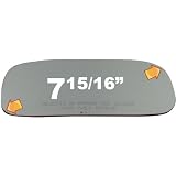 1998-2004 CADILLAC SEVILLE Convex, Passenger Side Replacement Mirror Glass by Automotive Mirror Glass