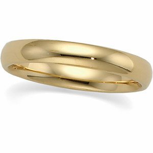 Genuine IceCarats Designer Jewelry Gift 10K White Gold Wedding Band Ring Ring. 04.00 Mm Light Comfort Fit Band In 10K Whitegold Size 4