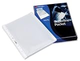 Electronics : Rexel Superfine Pocket Multipunched Lightweight Polypropylene Top-opening A4 Clear Ref 11040 [Pack 100]