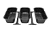 Nesco 4908-12-40PR 3-Piece  1.5 qt non stick pans fits any 18 Qt. Roaster Oven