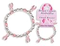PINK RIBBON Breast Cancer Awareness Bracelets