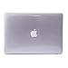 HDE Sleek Crystal Clear Hard Shell Case Snap Protective Cover + Keyboard Skin for Macbook Air 13