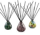 Pearlessence d'Orsay Hand-Blown Glass Reed Diffuser, Indian Vanilla