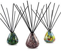 Pearlessence d'Orsay Hand-Blown Glass Reed Diffuser, Indian Vanilla