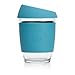 JOCO Cup 12oz - Eco-innovative Borosilicate Glass Reusable Classic Cup - (Blue)