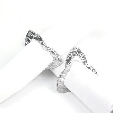 Triquetra Napkin Rings (Set of 6)||EVAEX||RNWIT