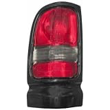 94-01 Dodge Ram Truck W Sport Black Tail Light LEFT by Aftermarket