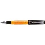 Delta Dolce Vita Slim 14kt nib Fountain Pen (Orange/Black)
