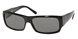 Polo Ralph Lauren - POLO RALPH LAUREN PH 4026 5001/87 SHINY BLACK/GRAY PLASTIC SUNGLASSES.