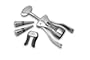 Calphalon Barware Wine Opening Set - Winged Corkscrew,  2 Stoppers, Foil Cutter