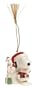 Lenox Santa Snoopy Porcelain Ornament