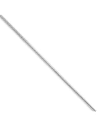 .925 Sterling Silver 1.60 mm High Polish Classic Round Snake Link Chain Necklace - 18" inches
