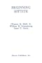 Beginning Hittite
