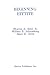 Beginning Hittite