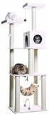 Armarkat Deluxe Cat Tree, Model B7301, Ivory