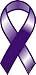 Purple Awareness Ribbon Magnet