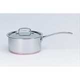 Review Gourmet Standard CB11520 / Gourmet Standard 2.5 Quart Copper Bottom Saucepan with Lid - CB11520