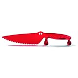 Koziol Design Coco Cake and Pie Knife or Slicer, Red
