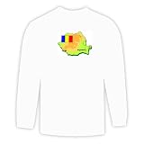 Long Sleeve T-shirt with international, Romania, Bucharest