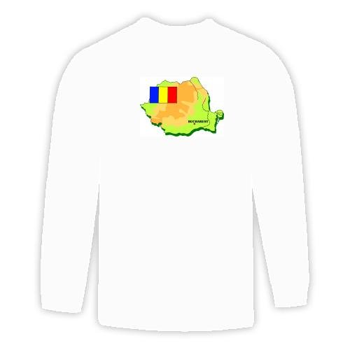 Cover image : Long Sleeve T-shirt with international, Romania, Bucharest