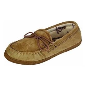 Old Friend Sheepskin Moccasin Terry Slippers by Old Friend