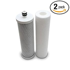 Watts 2-PK Bio Premier 6-Month Microbiological Replacement Filter, 2-Pack