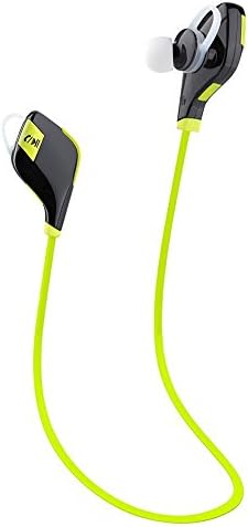 MCLLROY(TM) MQy9 [New Version] Bluetooth V4.1 Wireless Stereo Bluetooth Headphones with Microphone for Outdoor Running Sweatproof In-ear Earbuds Earphones for Iphone6 6 Plus 5 5s 5c 4s 4 Samsung Galaxy S6 S5 S4 S3 most Android Smart Phones, Bluetooth-enabled tablets (Black)