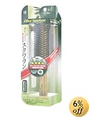オリーブスクワラン含浸 豚毛ロールブラシ (L)