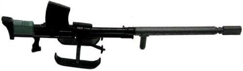 GI Joe 3 3/4 Inch LOOSE Action Figure Accessory Black & Silver Heavy Sniper Rifle System
