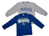 Minnesota Timberwolves Kids T-Shirt and Sweatshirt 2 pack