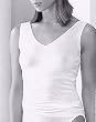 Hanro Women's Fine Rib Built Up Shoulder Cotton Camisole