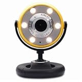 Gear Head, NIGHT VISION WEB CAM YELLOW (Catalog Category: Cameras & Frames / Webcams)