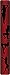 Rockburn 2 inch Polyester Pro Guitar Strap - Erotica