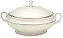 Lenox Federal Platinum Bone China Covered Vegetable Bowl