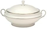Lenox Federal Platinum Bone China Covered Vegetable Bowl