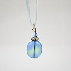 Glass Pendant - Wen Blue 1