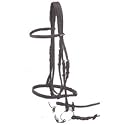 Wintec Synthetic English Bridle with Padded Nose and Brow - Your choice color and size