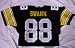 Lynn Swann Autographed Authentic Black Steelers Throwback Jersey