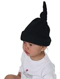 GoBaby Knothead Couture Hat Black Sz 2 (6-18 Mo)