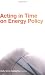 Books : Acting in Time on Energy Policy