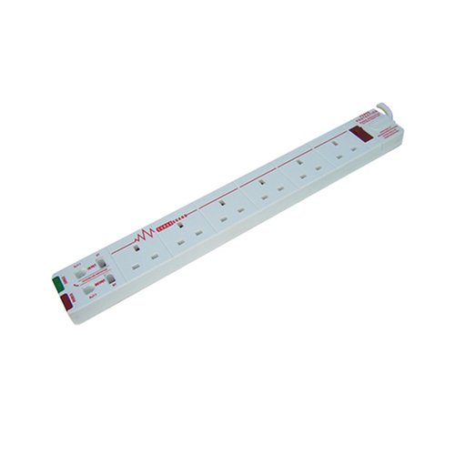 Childrens Toyshop  Electronics : 6 Way Anti Surge Mains Block Protector