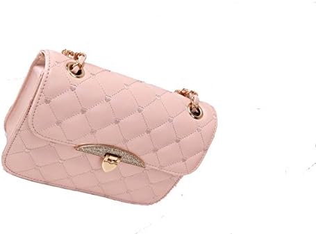 Practical and Good-looking Diamond-shaped Texture Handbag