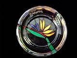 Bird of Paradise Design - Hand Painted - Coaster - 3.75 inch diameter